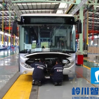 公（gōng）交車總裝流水線
